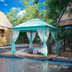 Gazebo escamotable en acier Cozywor de 11 pi x 11 pi avec moustiquaire