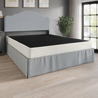 Sommier à ressorts en métal CraftPorch de 5 pouces avec housse en lin gris chaud