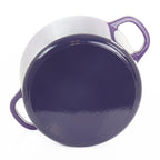 Cocotte en fonte émaillée Crock-Pot Artisan, 2 pièces, 5 litres, avec couvercle, couleur lavande