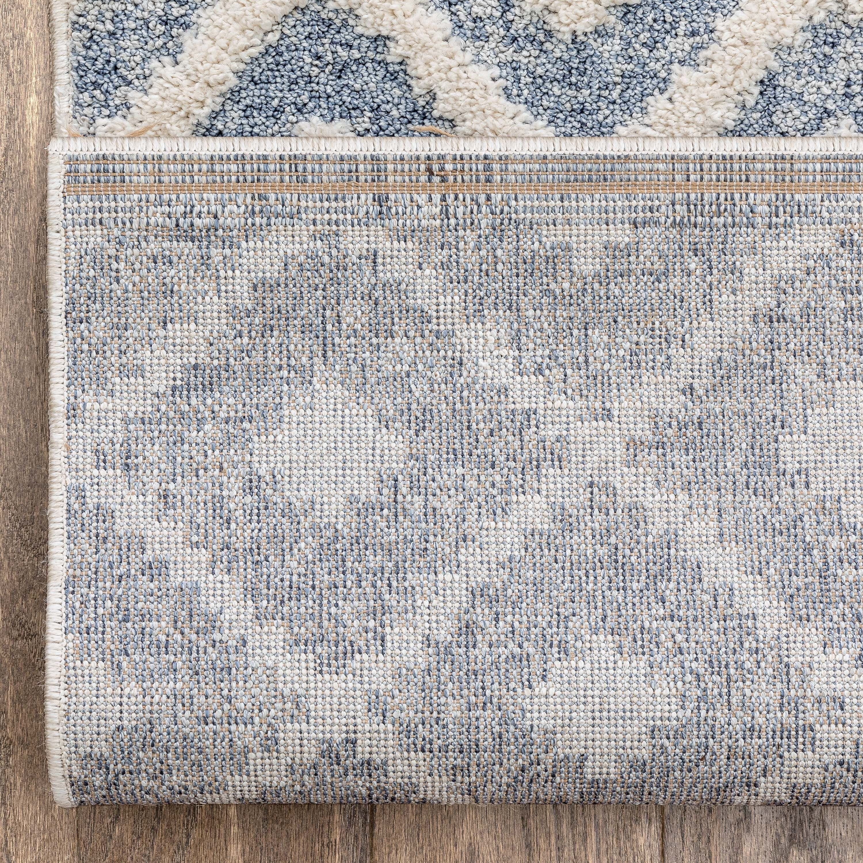 Tapis d'escalier moderne Harlow Trellis sur mesure