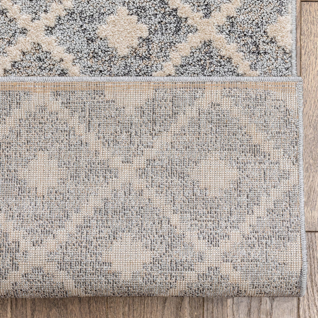 Tapis d'escalier moderne Harlow Trellis sur mesure