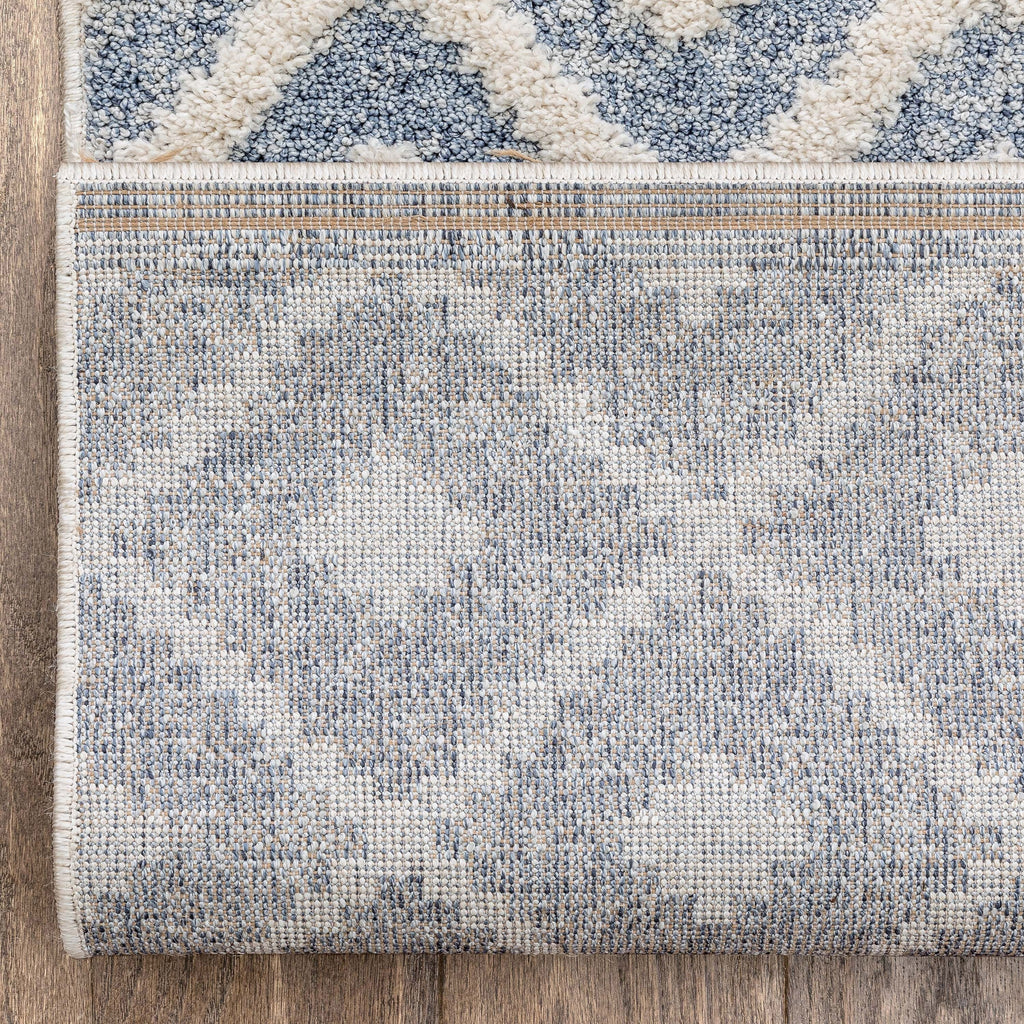Tapis d'escalier moderne Harlow Trellis sur mesure