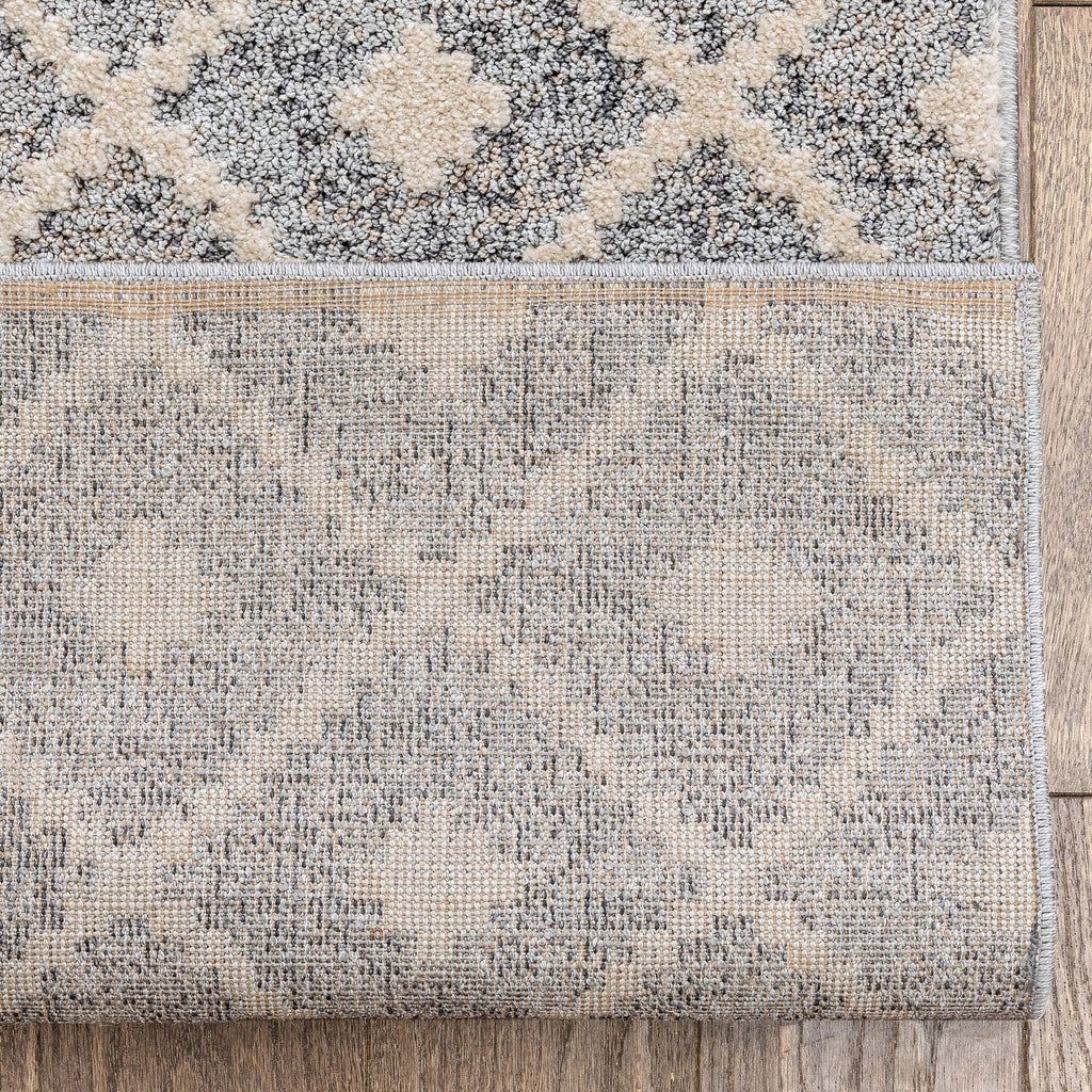 Tapis d'escalier moderne Harlow Trellis sur mesure