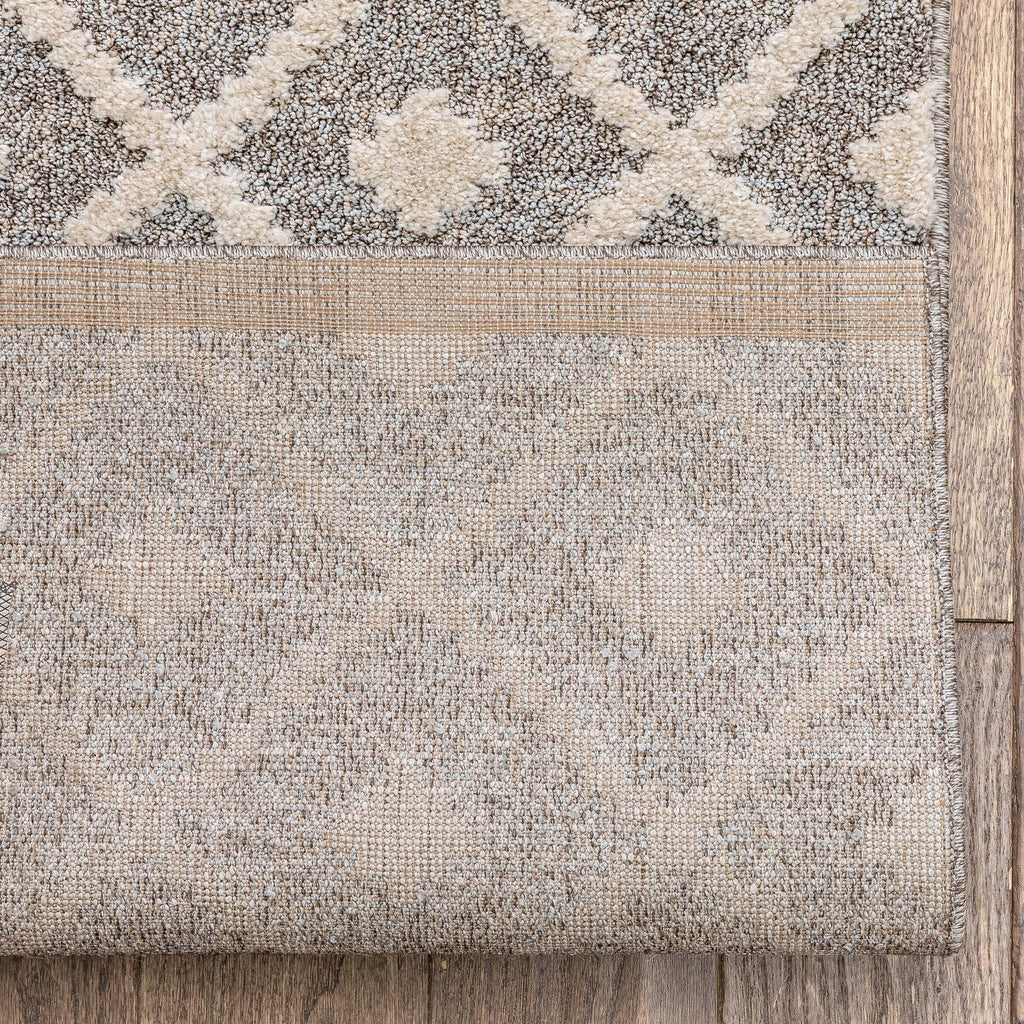 Tapis d'escalier moderne Harlow Trellis sur mesure