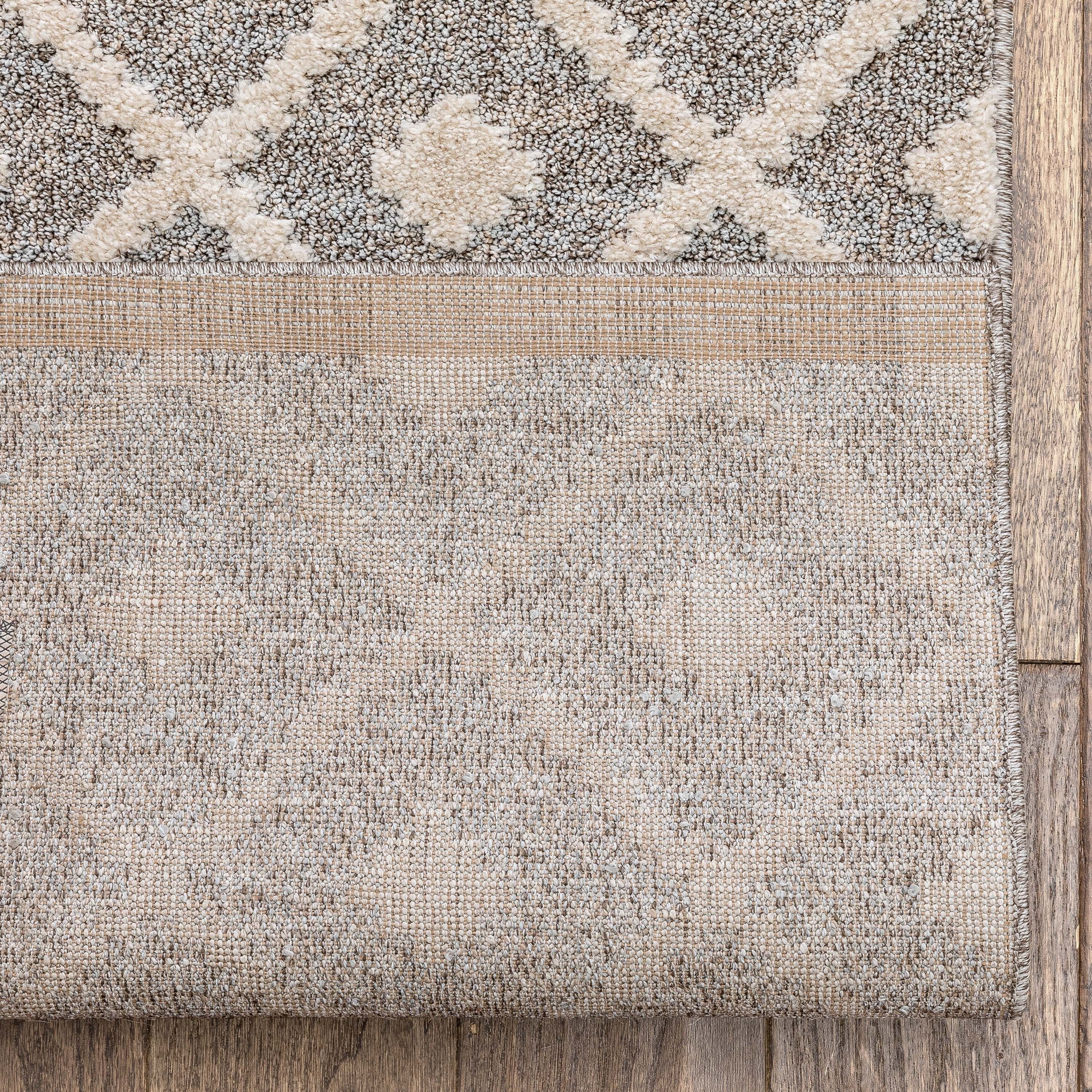 Tapis d'escalier moderne Harlow Trellis sur mesure