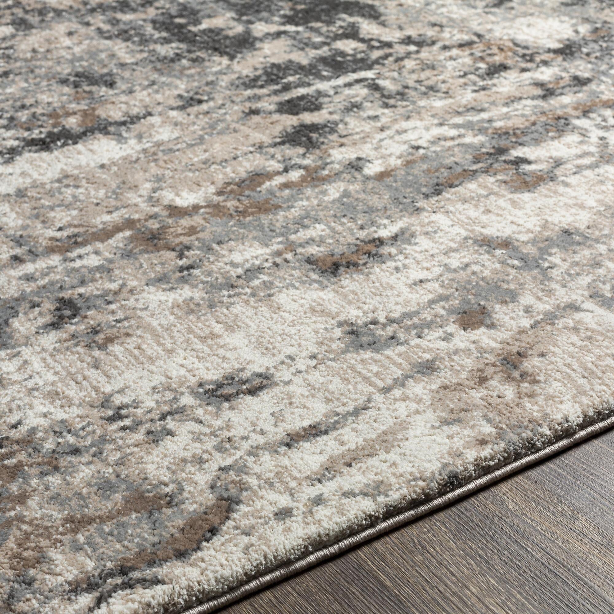 Tapis abstrait moderne Dan