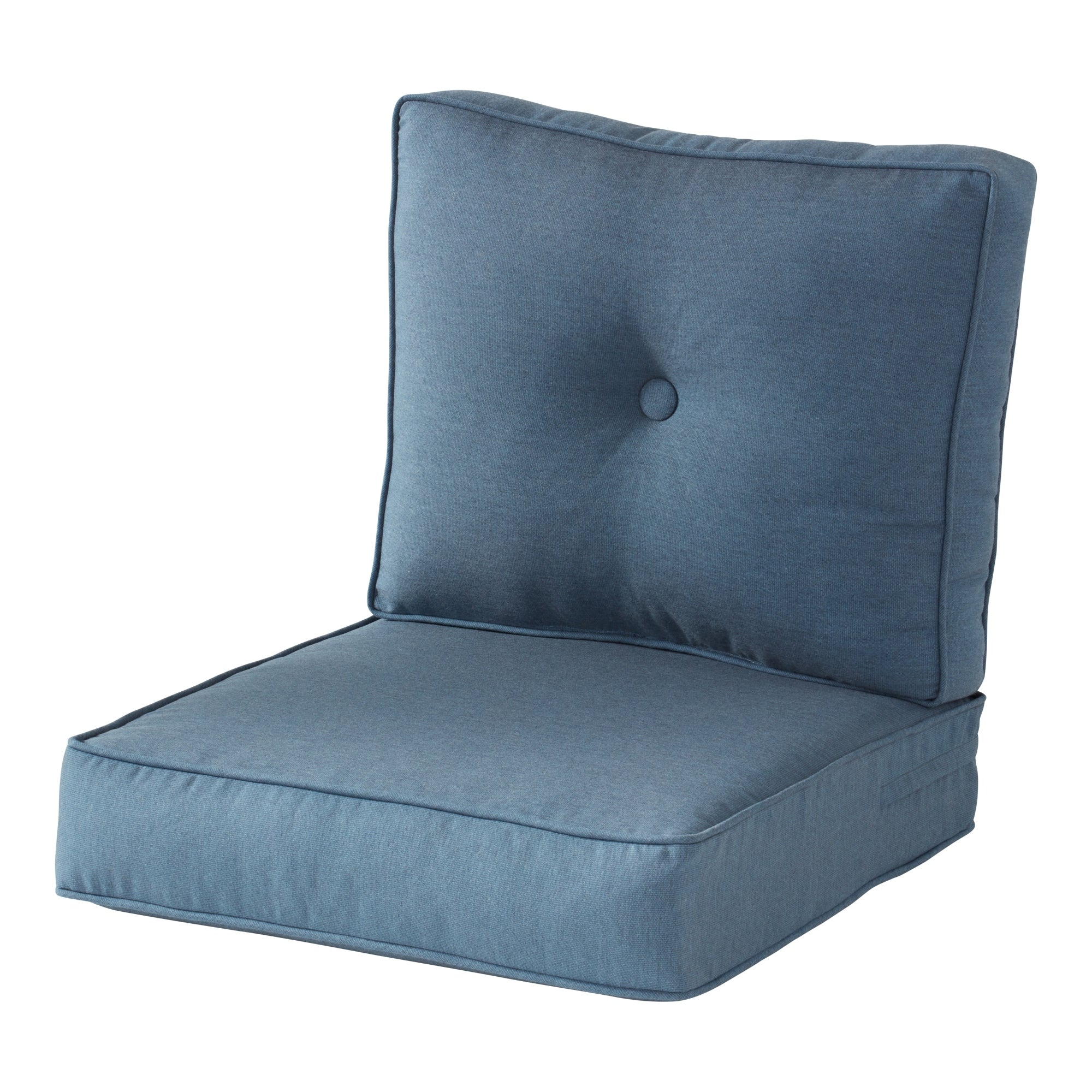 Ensemble de coussins d'extérieur à siège profond Sunbrella de qualité supérieure, 2 pièces