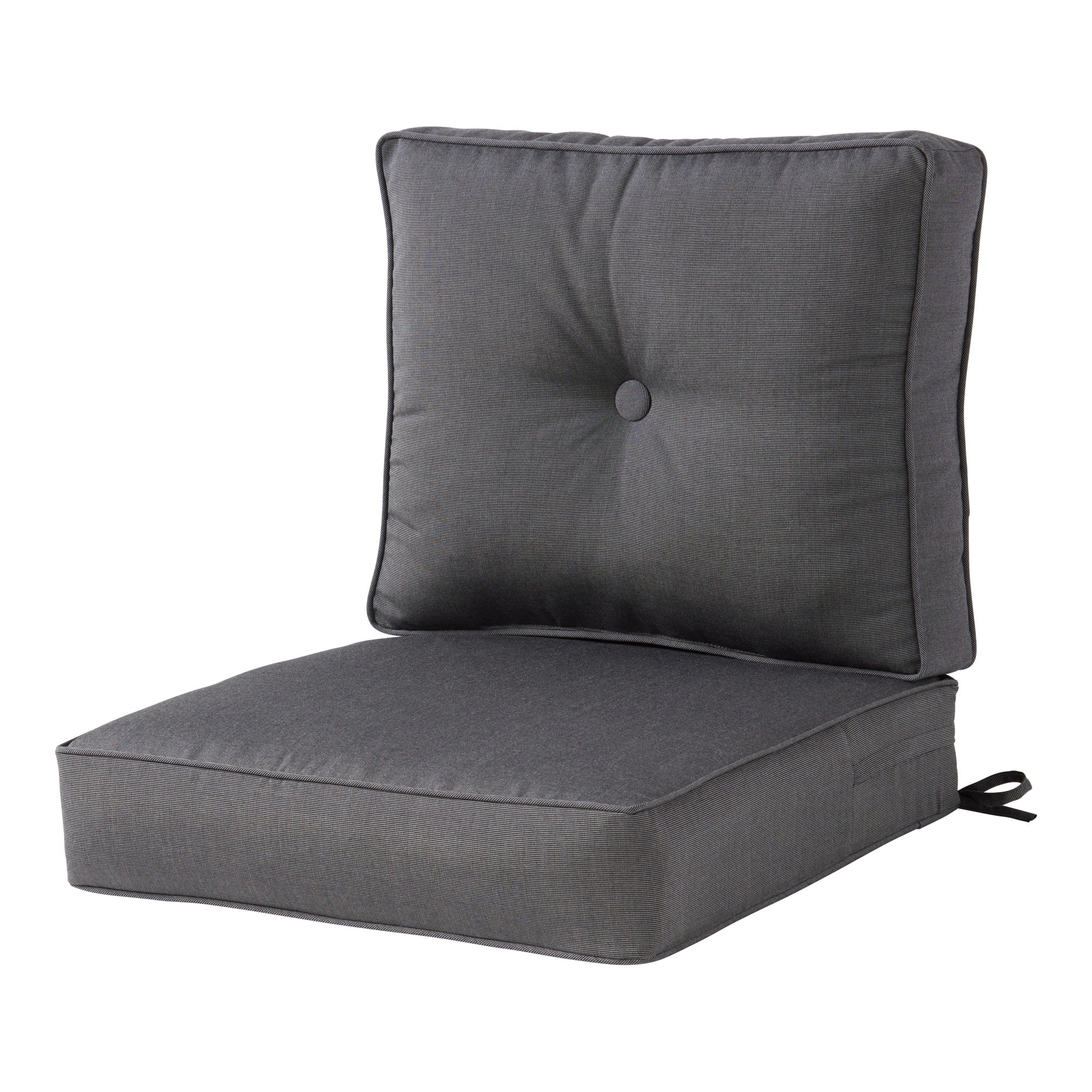 Ensemble de coussins d'extérieur à siège profond Sunbrella de qualité supérieure, 2 pièces