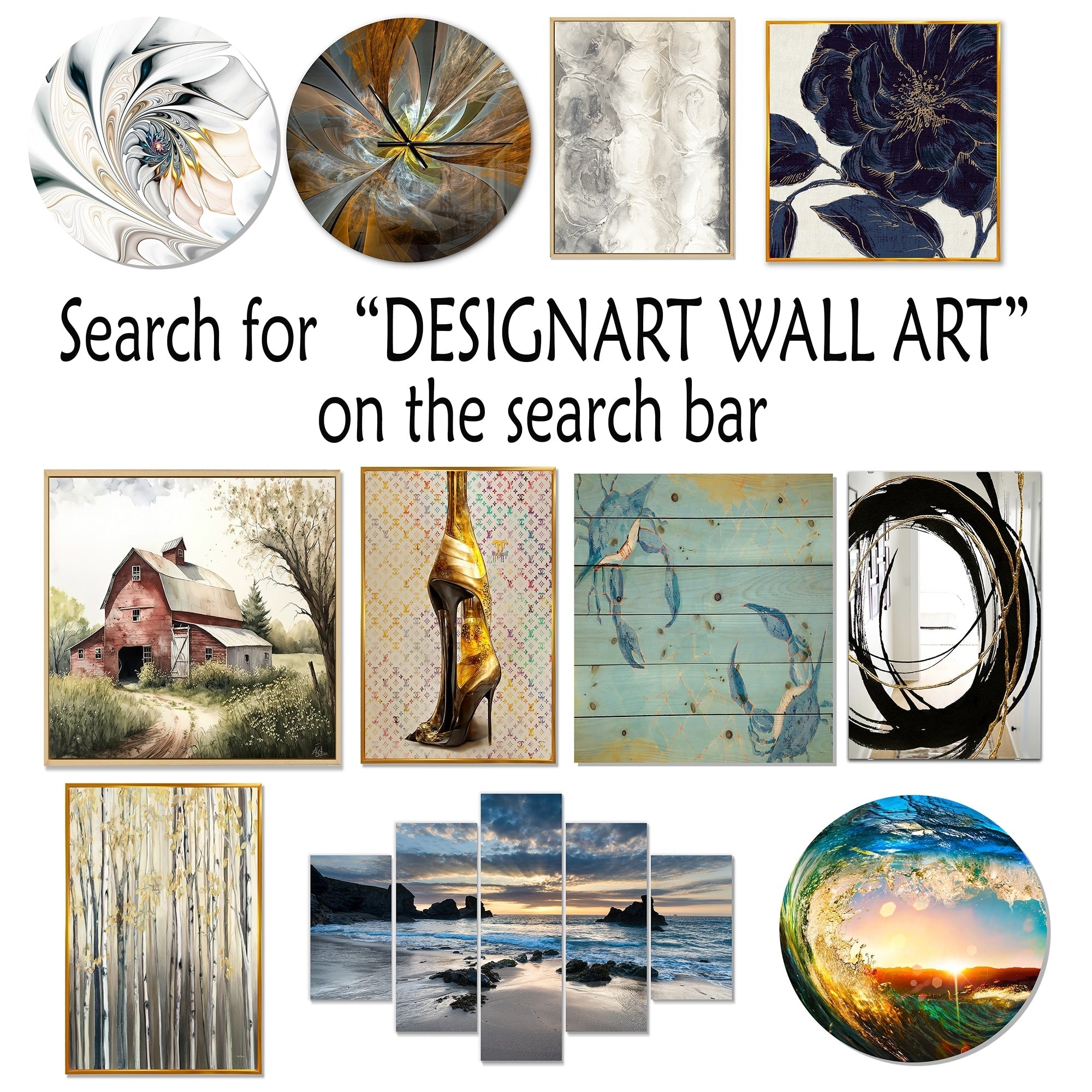 Designart Poterie et fleurs Nature morte I Arbre Toile murale Art