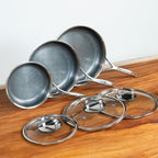 Batterie de cuisine hybride antiadhésive DiamondClad 6 pièces