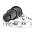 Batterie de cuisine hybride antiadhésive DiamondClad 6 pièces