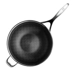 Batterie de cuisine hybride antiadhésive DiamondClad 7 pièces en acier inoxydable