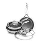 Batterie de cuisine hybride antiadhésive DiamondClad 6 pièces