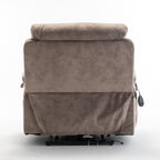 Fauteuil releveur électrique inclinable avec chauffage massant