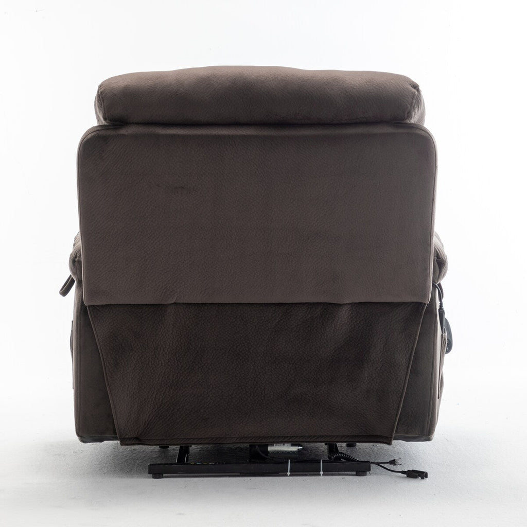 Fauteuil releveur électrique inclinable avec chauffage massant