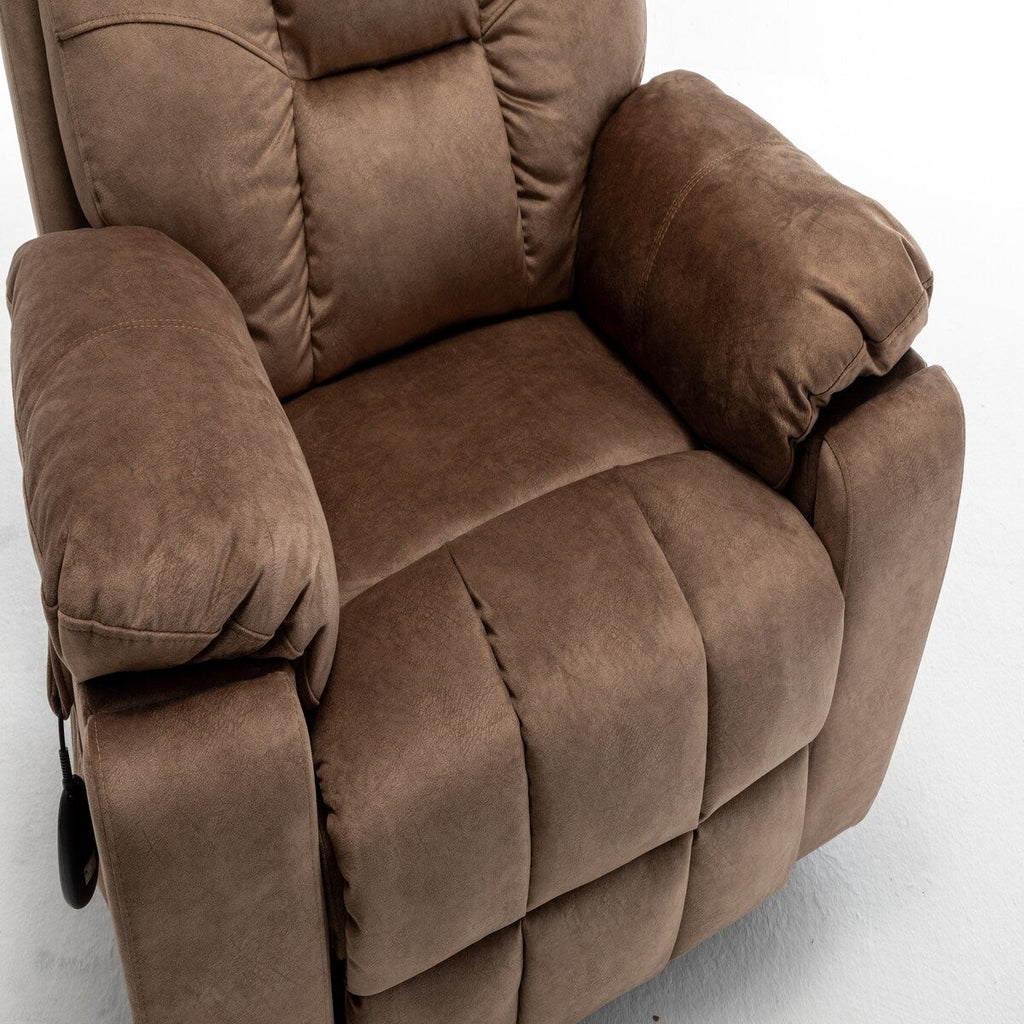 Fauteuil releveur électrique inclinable avec chauffage massant
