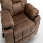 Fauteuil releveur électrique inclinable avec chauffage massant