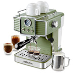 Machine à café expresso avec mousseur à lait vapeur