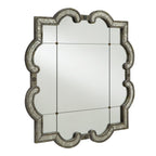 Miroir mural à panneaux argentés antiques Fantina par iNSPIRE Q Classic