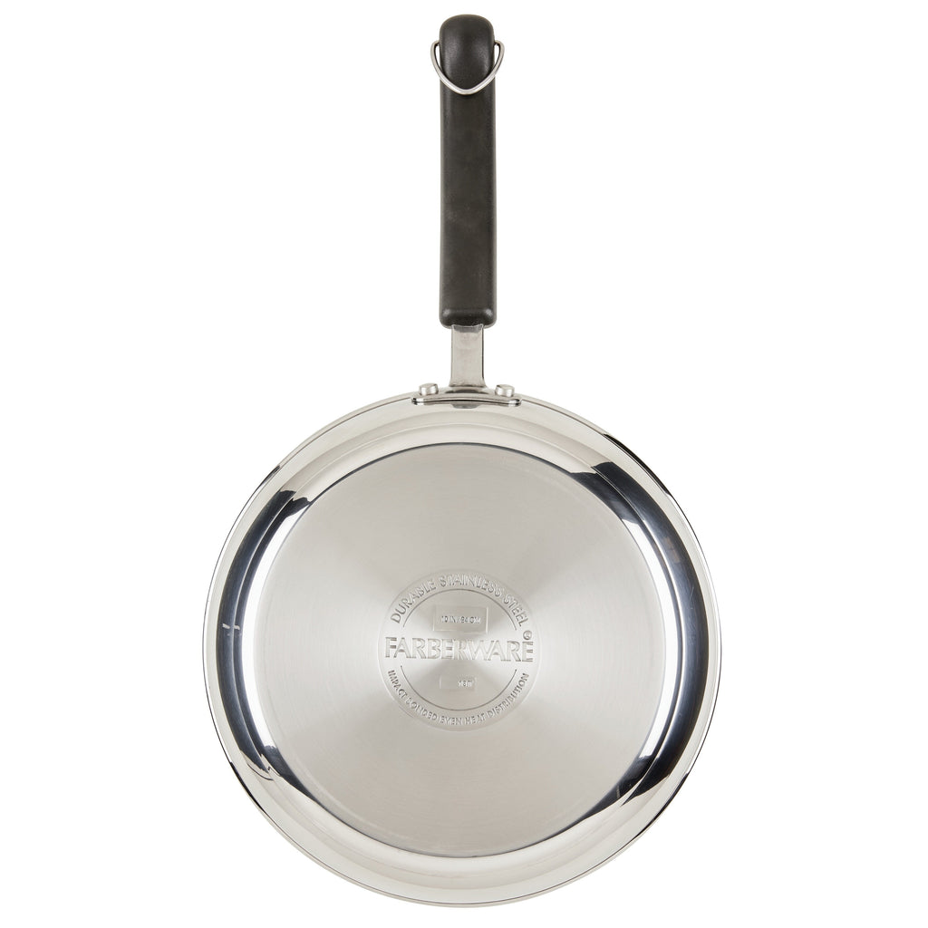Batterie de cuisine Farberware Brilliance en acier inoxydable, 10 pièces
