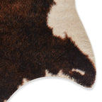 Tapis en fausse peau de vache Yosemite d'Alexander Home