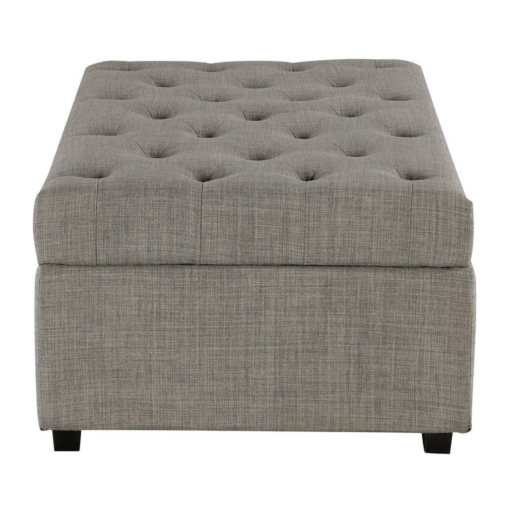 Canapé-lit pliant, ottoman de 49,6 pouces avec un canapé-lit pliant, canapé-lit ottoman convertible avec matelas à mémoire de forme et design capitonné