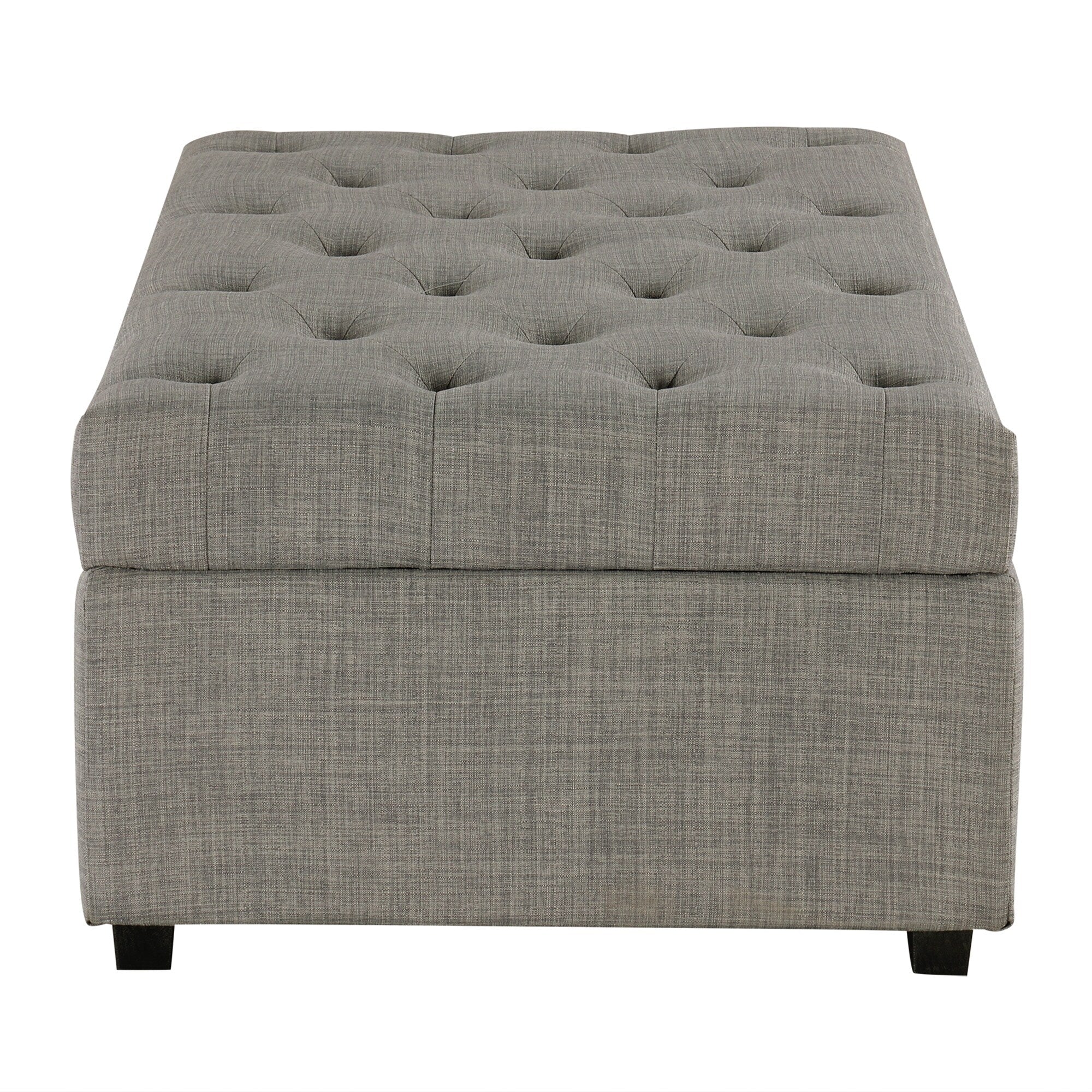 Canapé-lit pliant, ottoman de 49,6 pouces avec un canapé-lit pliant, canapé-lit ottoman convertible avec matelas à mémoire de forme et design capitonné