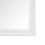 Miroir de sol encadré pleine longueur - Grand miroir rectangulaire sur pied, miroir intégral pour chambre et dressing
