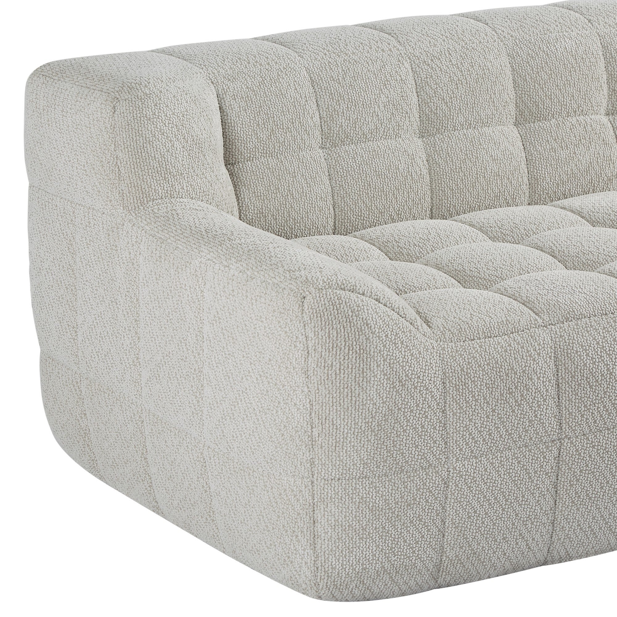 Canapé modulaire à compression complète de style simplifié