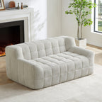 Canapé modulaire à compression complète de style simplifié