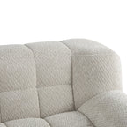 Canapé modulaire à compression complète de style simplifié