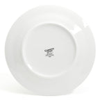 Service de table Gibson Home en céramique blanche, 16 pièces, motif buffet gaufré