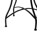 Ensemble de bistrot pliant d'extérieur en métal Glitzhome 3 pièces avec table et chaises