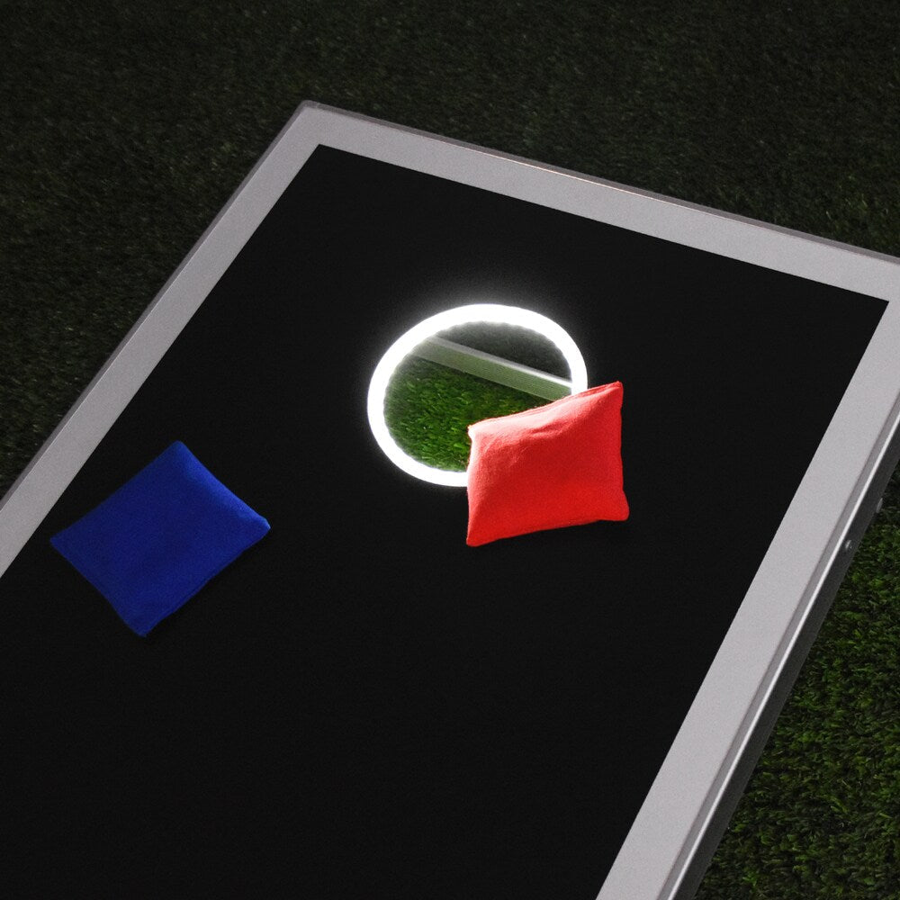 Ensemble de cornhole lumineux à LED de taille réglementaire GoSports
