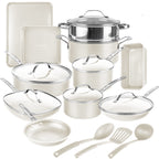 Batterie de cuisine express antiadhésive Gotham Steel Naturals, 20 pièces, avec ustensiles de cuisson et de cuisson