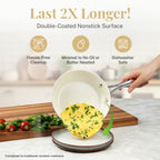 Batterie de cuisine express antiadhésive Gotham Steel Naturals, 20 pièces, avec ustensiles de cuisson et de cuisson