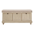 Banc de rangement Granger avec coussin d'assise en lin par iNSPIRE Q Classic