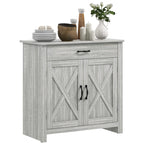 Buffet style grange HOMCOM 32, meuble de rangement buffet, bar à café pour salon ou entrée