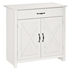 Buffet style grange HOMCOM 32, meuble de rangement buffet, bar à café pour salon ou entrée