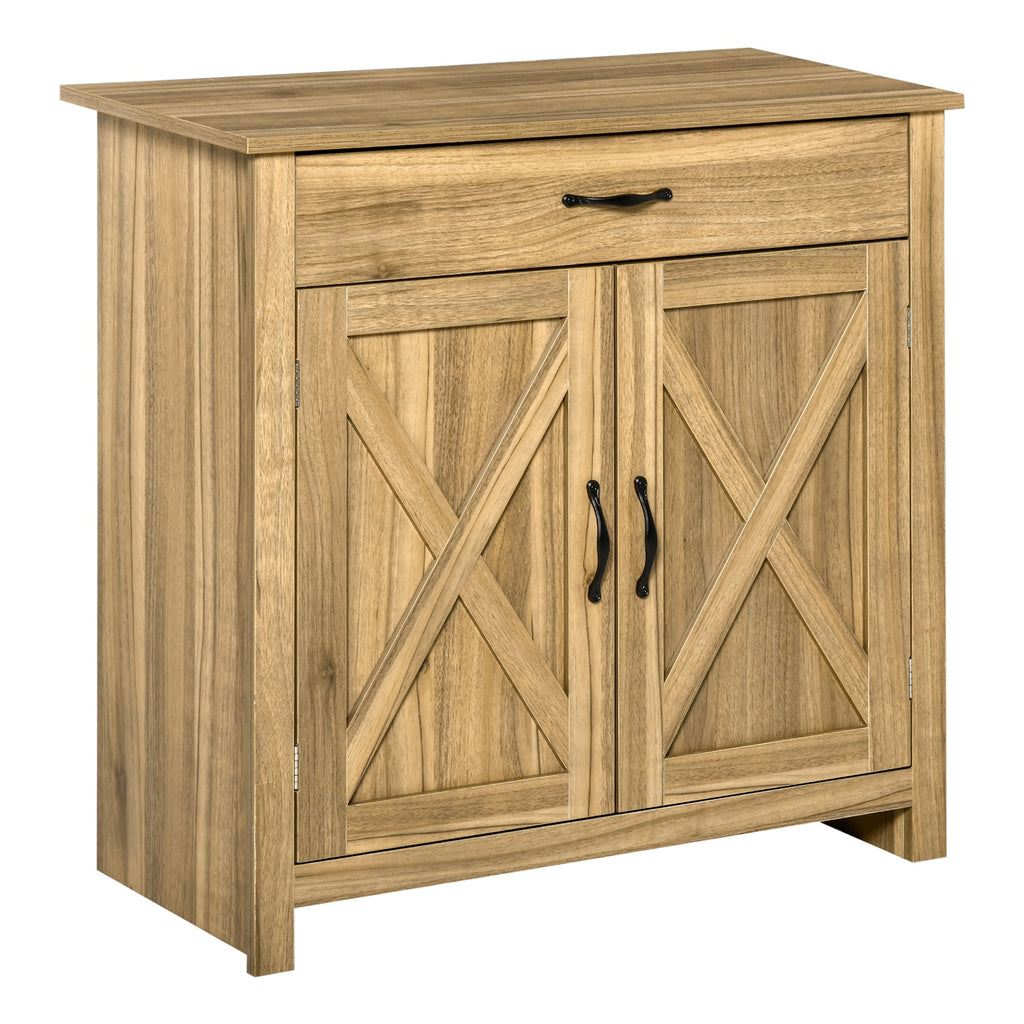 Buffet style grange HOMCOM 32, meuble de rangement buffet, bar à café pour salon ou entrée