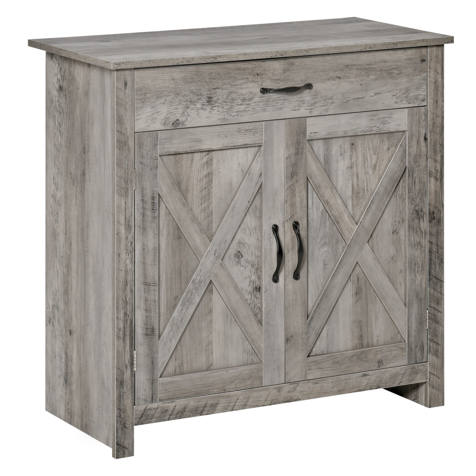 Buffet style grange HOMCOM 32, meuble de rangement buffet, bar à café pour salon ou entrée