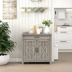 Buffet style grange HOMCOM 32, meuble de rangement buffet, bar à café pour salon ou entrée