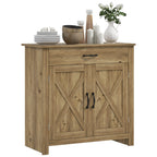 Buffet style grange HOMCOM 32, meuble de rangement buffet, bar à café pour salon ou entrée