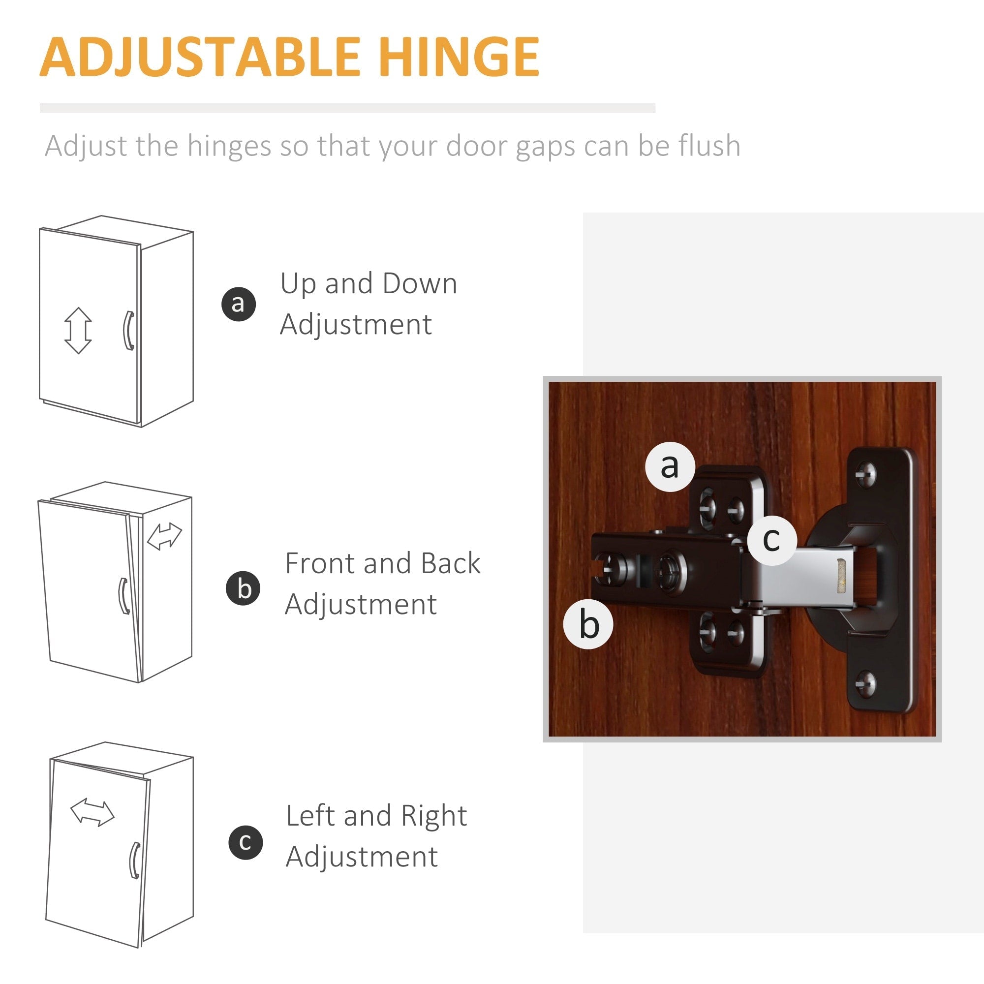 HOMCOM 63 Garde-manger de cuisine 2 portes, meuble de rangement indépendant avec étagères à 5 niveaux et 2 étagères réglables pour salle à manger