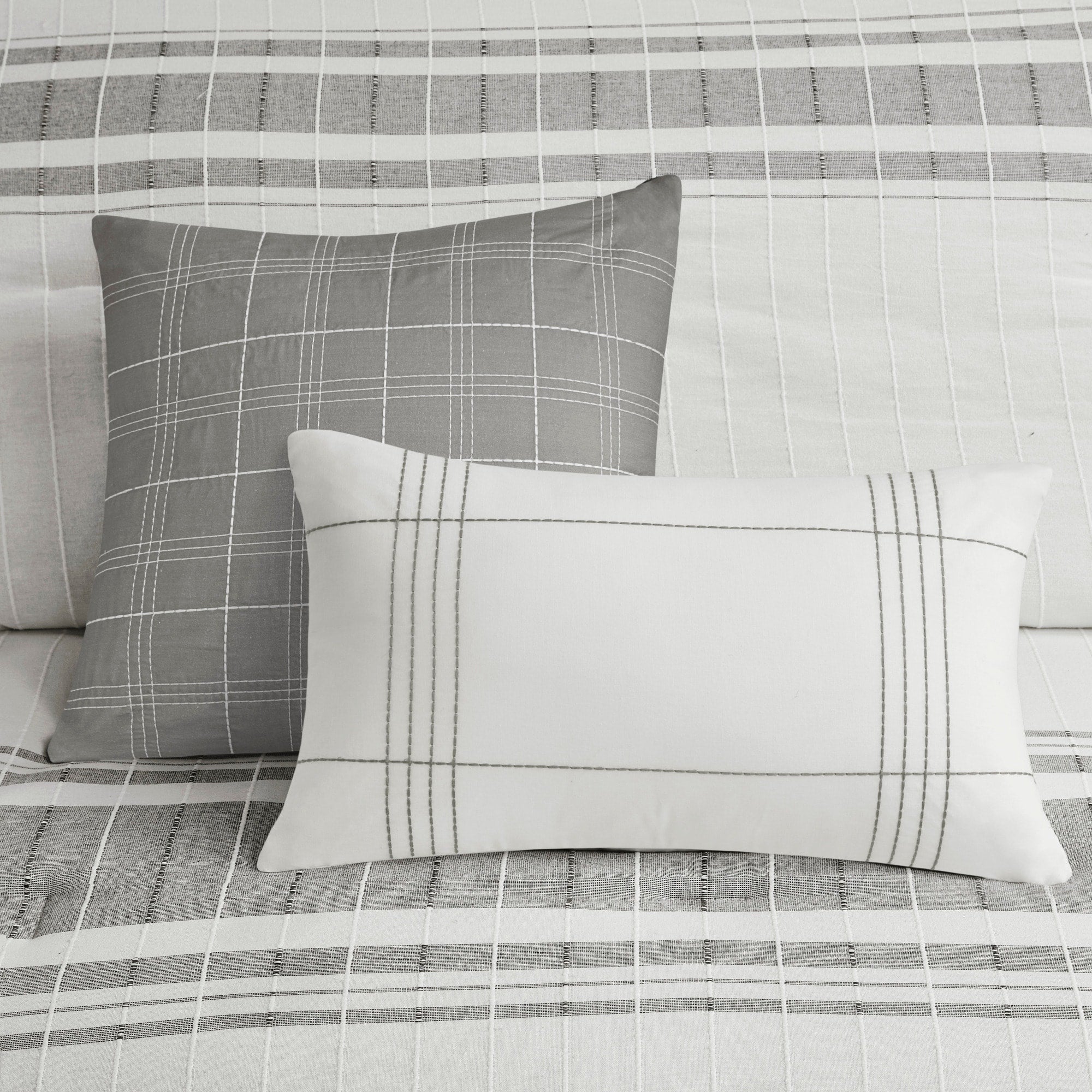 Ensemble de couette surdimensionnée en coton jacquard Harbor House Morgan, 6 pièces