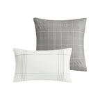 Ensemble de couette surdimensionnée en coton jacquard Harbor House Morgan, 6 pièces