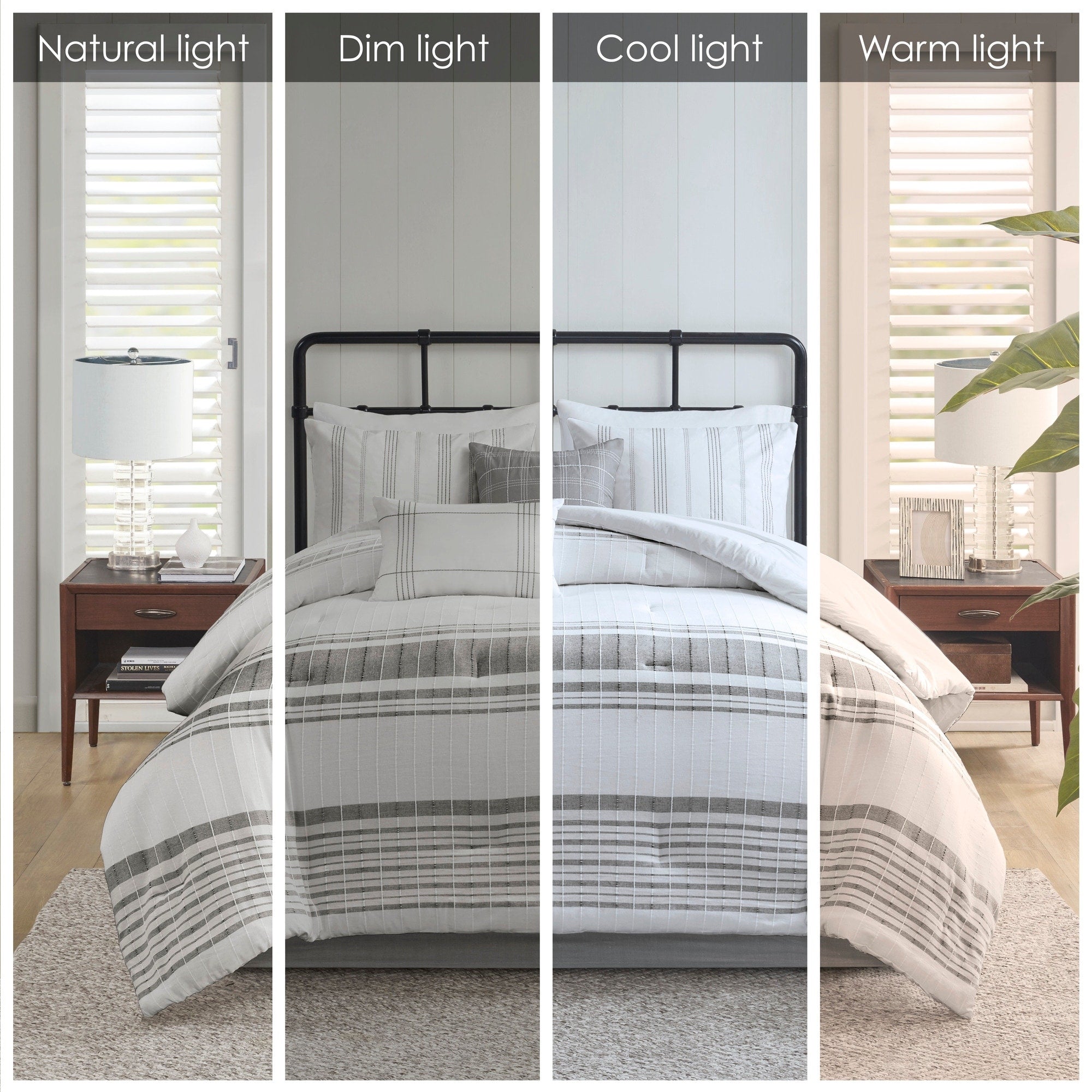 Ensemble de couette surdimensionnée en coton jacquard Harbor House Morgan, 6 pièces