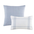 Ensemble de couette surdimensionnée en coton jacquard Harbor House Morgan, 6 pièces