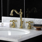 Robinet de salle de bain à large entraxe Heritage de 8 po