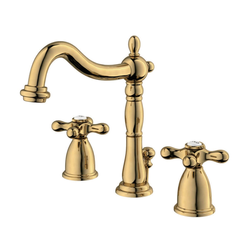 Robinet de salle de bain à large entraxe Heritage de 8 po
